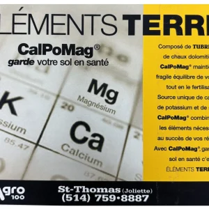 Publicité pour le CalPoMag en