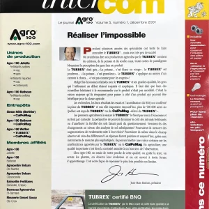 Journal l'Intercom 2001