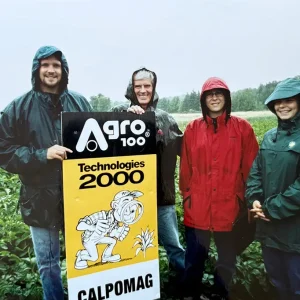 Au champs en 2001