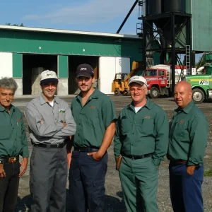 L'équipe de production de l'usine de Joliette en 2003
