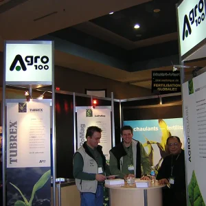 Kiosque à l'expo agricole de St-Hyacinthe en 2005