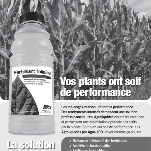 Publicité pour les fertilisants foliaires en 2007