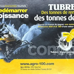 En 2008 Agro-100 fait tirer un Ski-Doo!