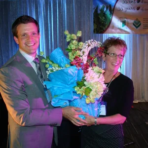 Stéphane et Lucille, membres honoraires de l'AFEQ, 2011