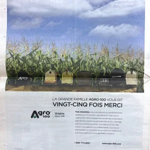 2015, le 25e anniversaire d'AGro-100