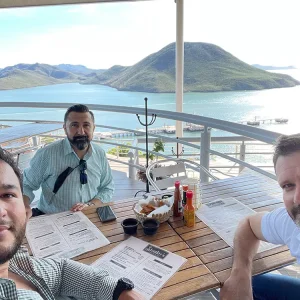 Carlos Cota, Gonzalo Bernal, Stéphane Beaucage Topolobampo Mexique 2022