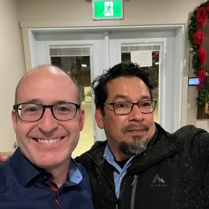 François Gagnon et Eduard Ramirez en 2022
