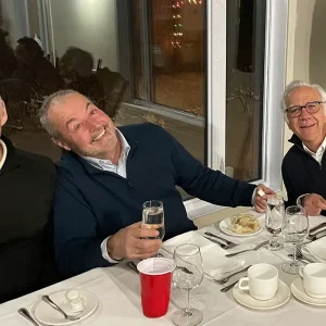 Pierre Migner, Greg Haney et Germain Pelletier, Noël au Vignoble St-Thomas 2022